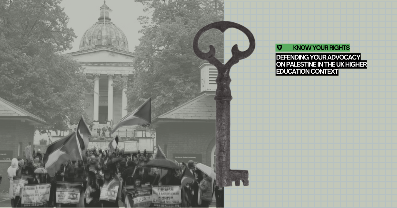 Defending Your Advocacy on Palestine in the UK Higher Education Context