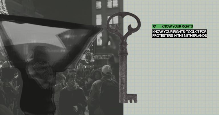 Know Your Rights: Toolkit for Protesters in the Netherlands